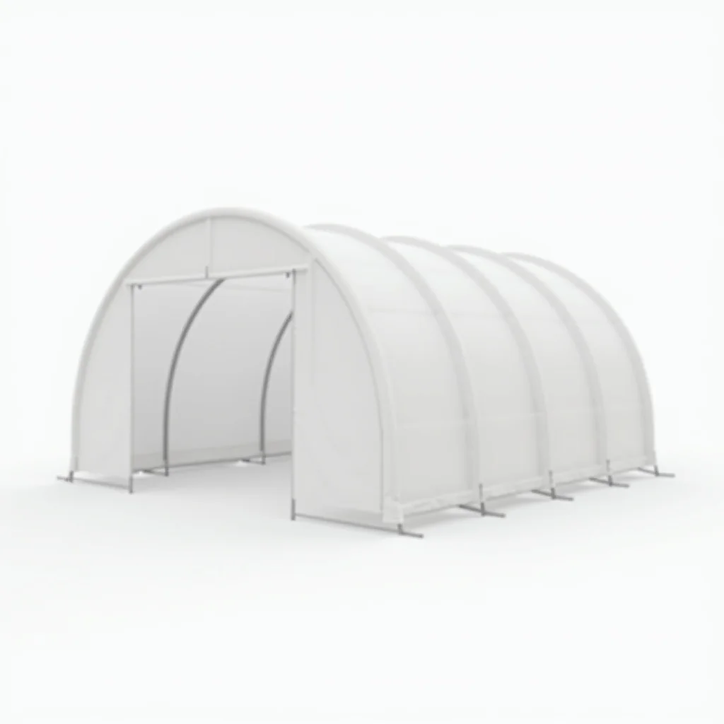 Арочный шатёр 10×20 м